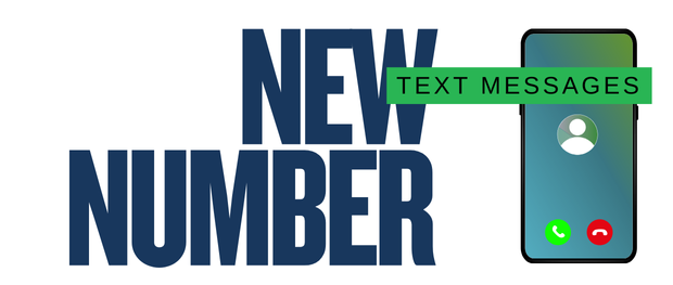 New Text Number